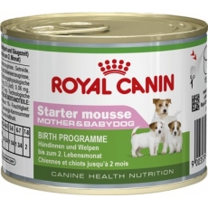 Royal Canin Starter Mousse (Роял Канин) для сук и щенков до 2 месяцев (195 г )